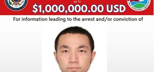 悬赏$100万! 华人男子被美国国务院通缉