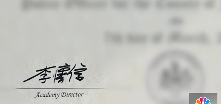 用中文「不可接受」？華裔男子在畢業證書上簽名後 竟掀起軒然大波