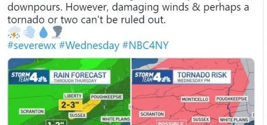 警告！又有颶風！紐新康明天又一場大風大雨要來了……